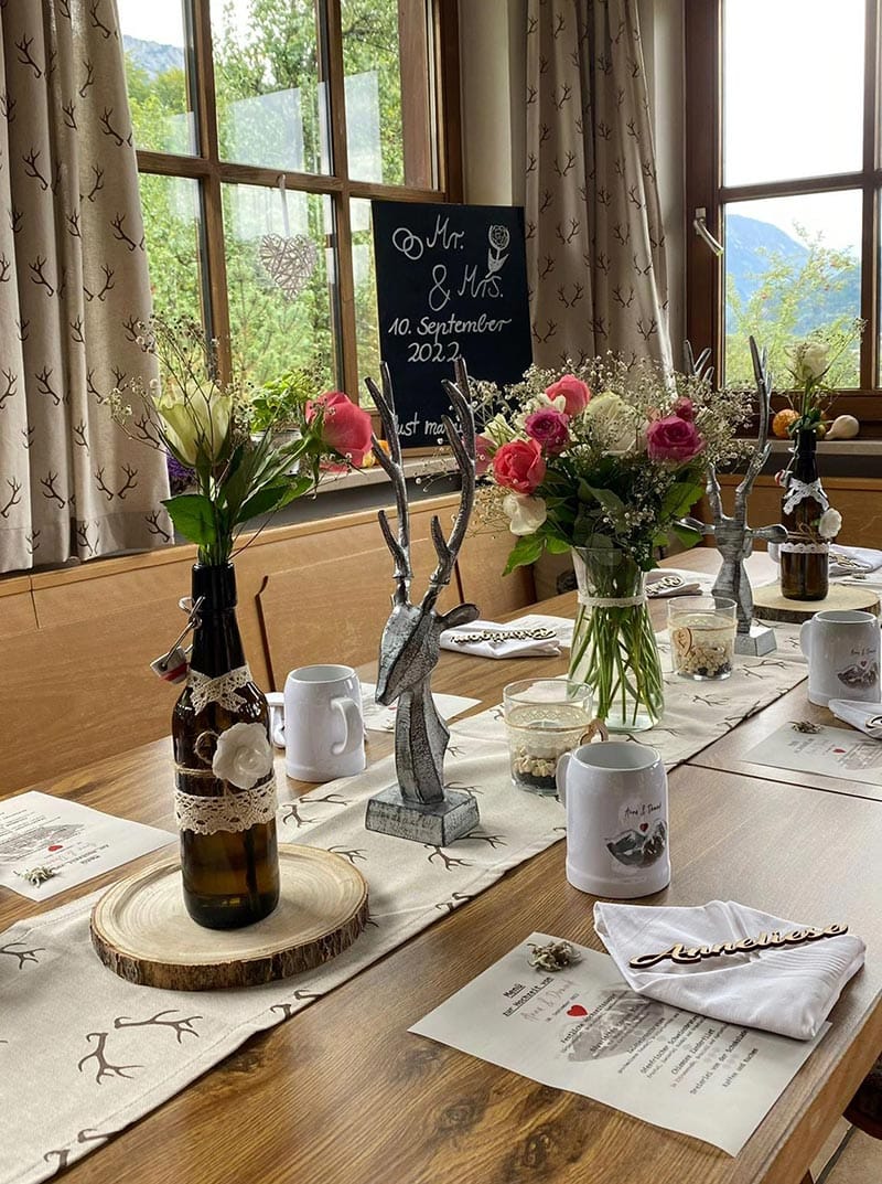 Deine Hochzeit auf der Brandler Alm Ruhpolding